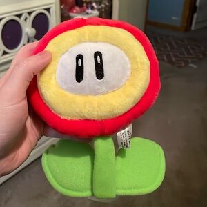 Mario fire flower plush